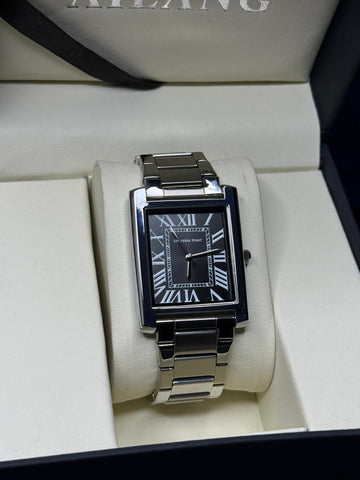 Universe Point Tank Watch – Stainless Steel
