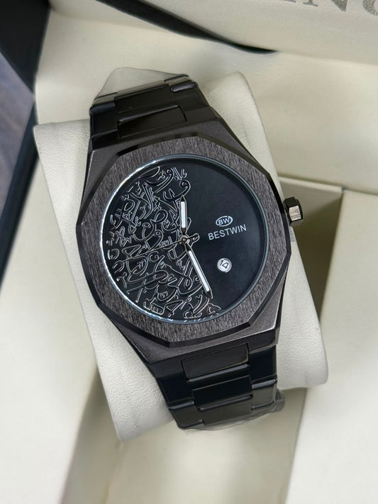 Bestwin - Arabic Numerals Engraved Dial